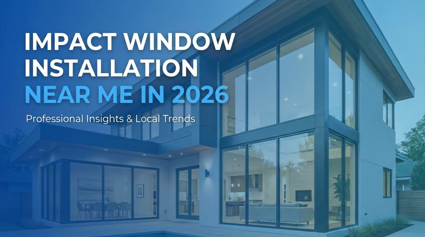 Impact Window Installation Near Me in 2026