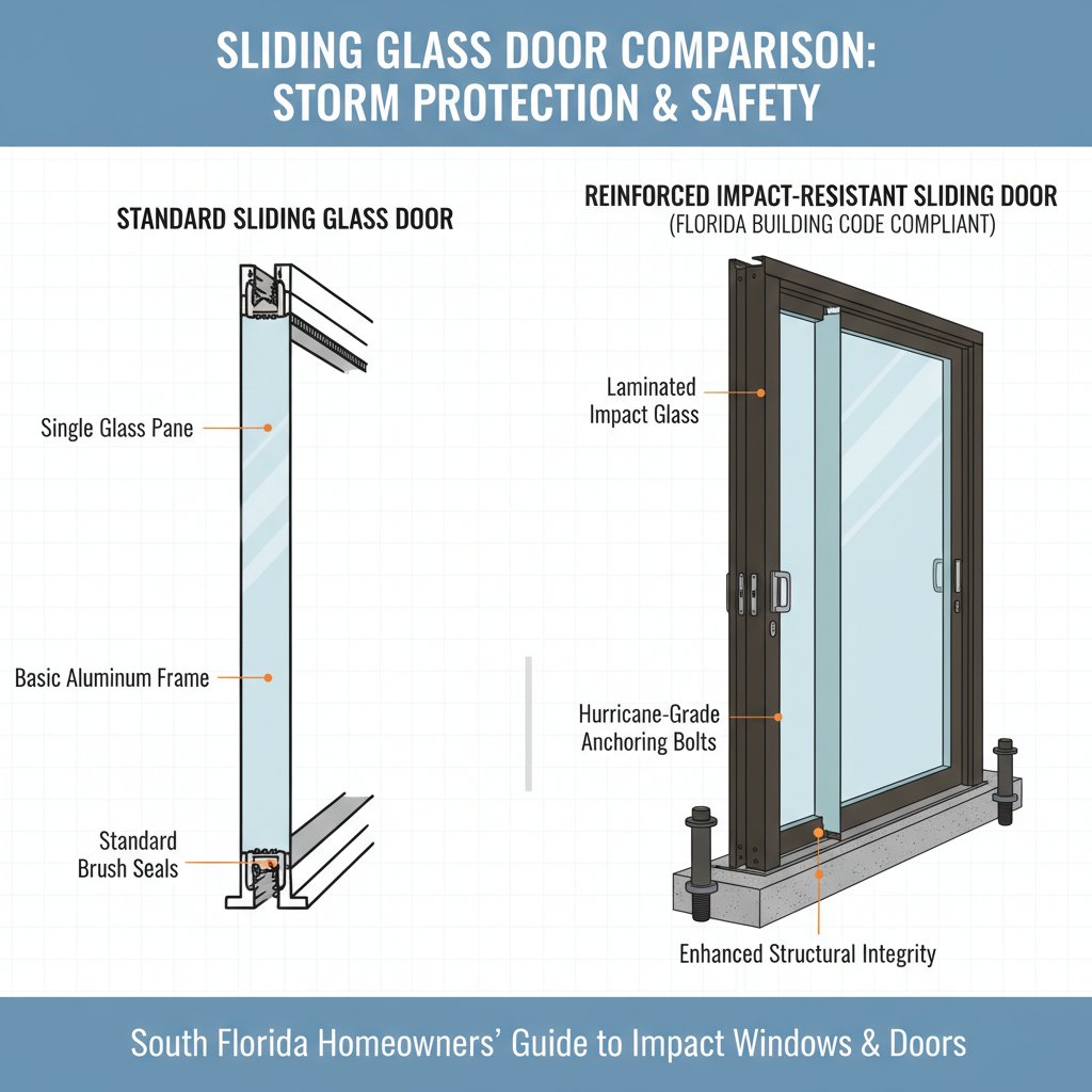 Why Impact Sliding Door Installation Differs From Standard Doors